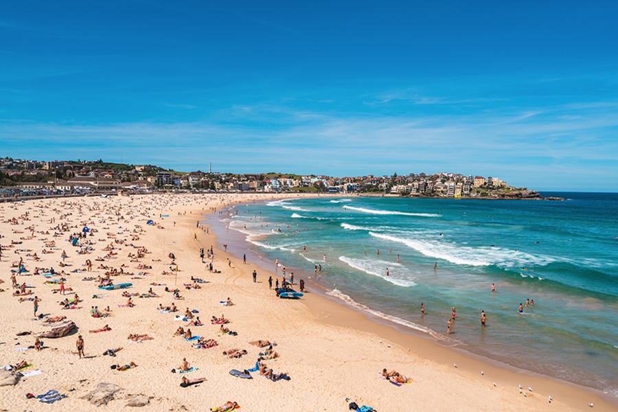 Bondi Beach, bãi biển đẹp nhất của Bang New South Wales, Úc - Kibitravel